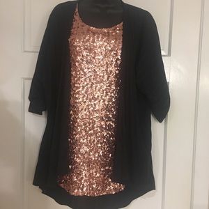 Lularoe Lindsay shrug black size small